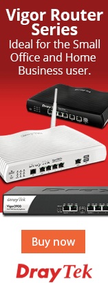 Vigor Router Series. Ideal for the Small Office and Home Business user. Buy now.