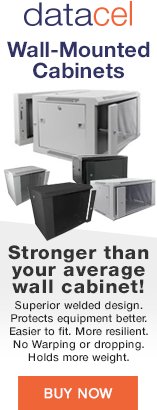 Stronger than your average cabinet! Superior welded design. Protects equipment better. Easier to fit. More resilient. No Warping or dropping. Holds more weight.