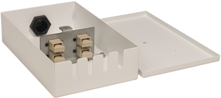Tamper Resistant Wall Box - LC Connectors