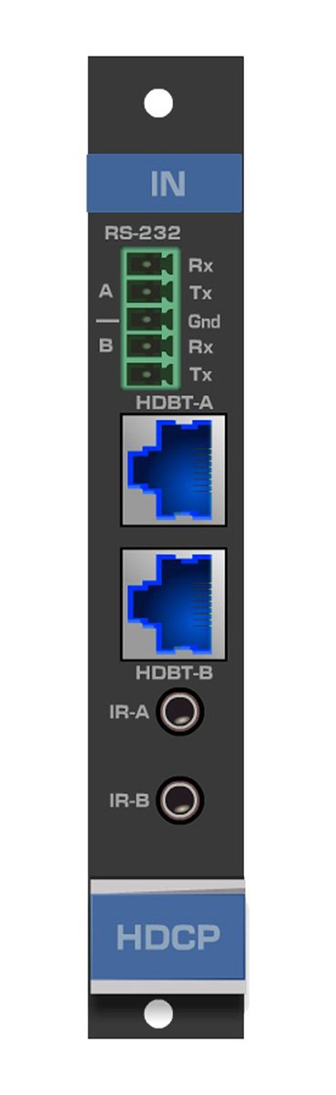 Kramer HDBT7-IN2-F16 2-Channel 4K60 4:2:0 HDBaseT Input Card