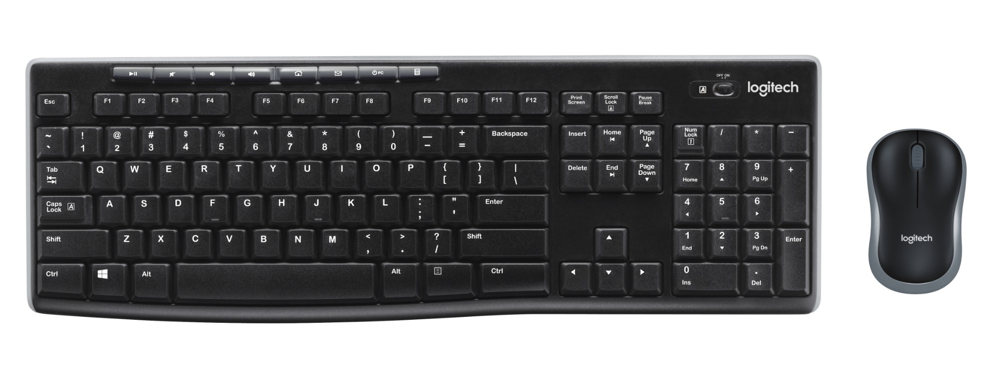 Logitech MK270 Wireless Combo - Keyboard and Mouse