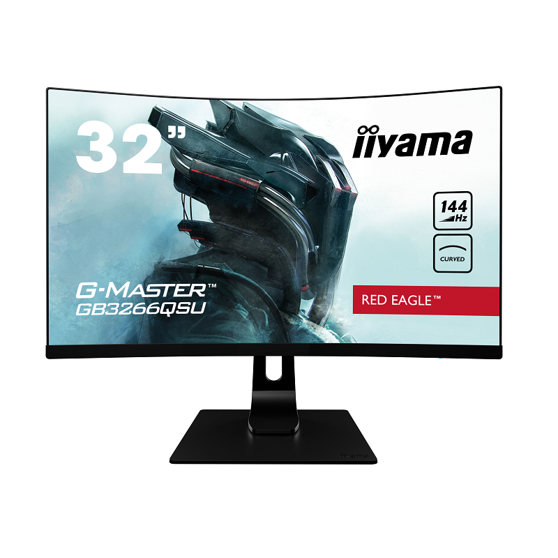 iiyama G-MASTER GB3266QSU-B1 32 In HD LED Display