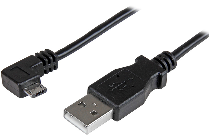 StarTech Micro-USB Charge-and-Sync Cable M/M - Right-Angle Micro-USB