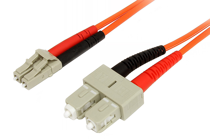 StarTech Fiber Optic Cable - Multimode Duplex 50/125 - LSZH - LC/SC