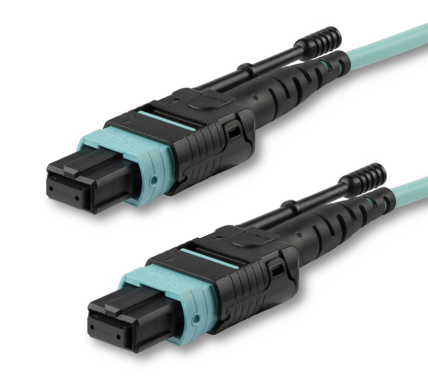 MTP Fiber Optic Cable Plenum-Rated OM3, 40Gb