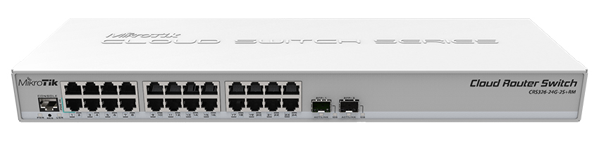 MikroTik CRS326-24G-2S+RM Cloud Router Switch 24 Port SFP+