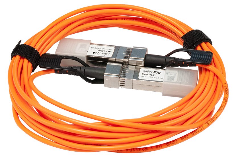 MikroTik S+AO0005 SFP+ Direct Attach Active Optics Cable 5m