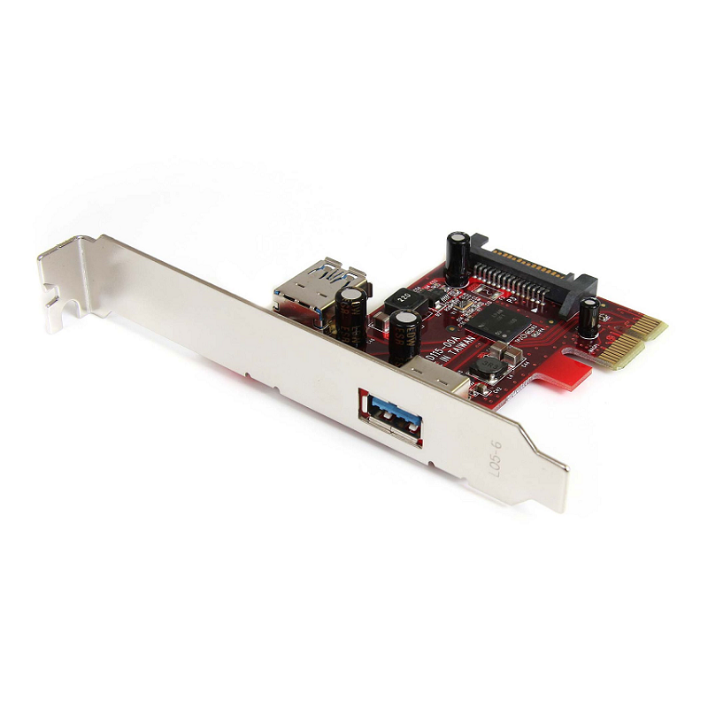 StarTech PEXUSB3S11 2 port PCI Express SuperSpeed USB 3.0 Card w/UASP Support