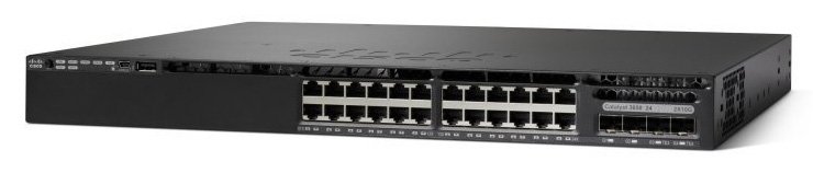 Cisco Catalyst WS-C3650-24TD-L LAN Base Switch