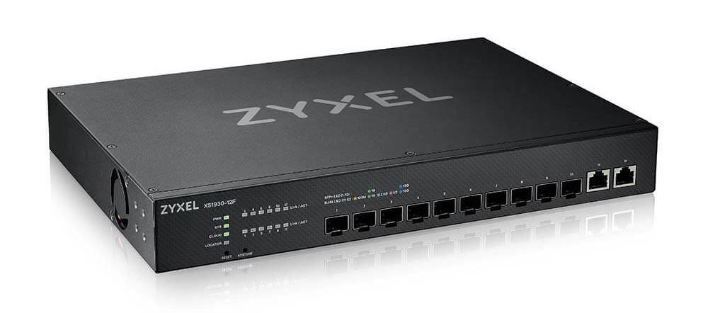 Zyxel XS1930-12F-ZZ0101F 8-port SFP+ Multi-Gigabit Smart Managed Switch