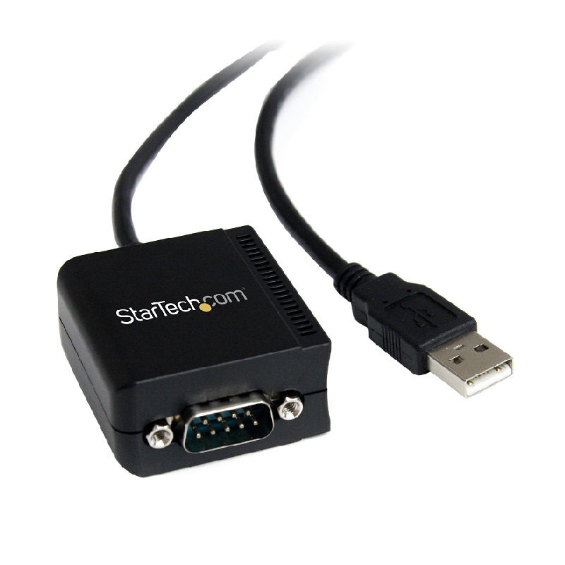 StarTech ICUSB2321FIS 1 Port FTDI USB to Serial RS232 Adapter Cable with Optical Isolation