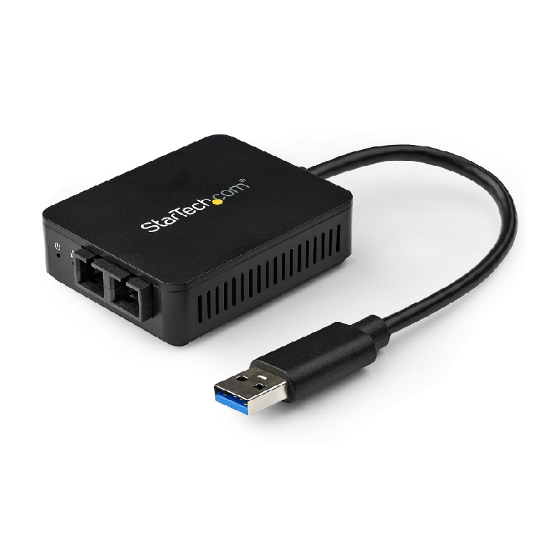 StarTech US1GA30SXSC USB 3.0 to Fiber Optic Converter - 1000Base-SX SC