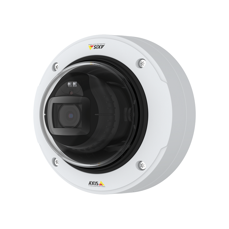 Axis 01596-001 P3247-LVE Outdoor Network Camera - Streamlined 5 MP Dome for Any Light