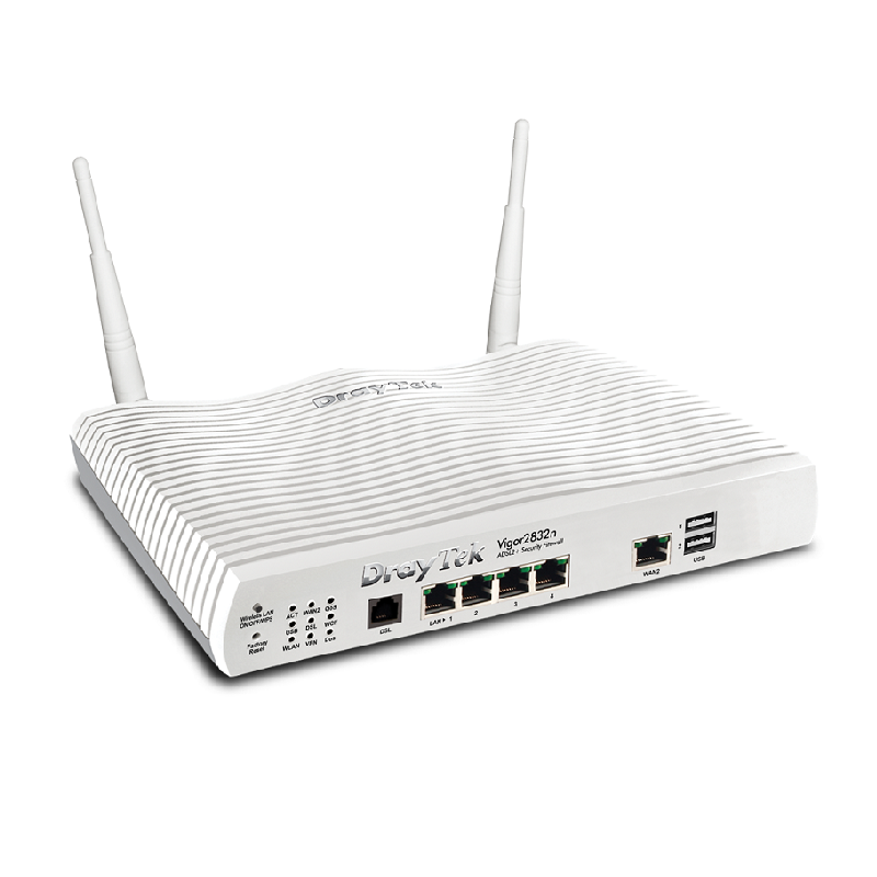 DrayTek Vigor 2832n WiFi 802.11n ADSL Router/Firewall