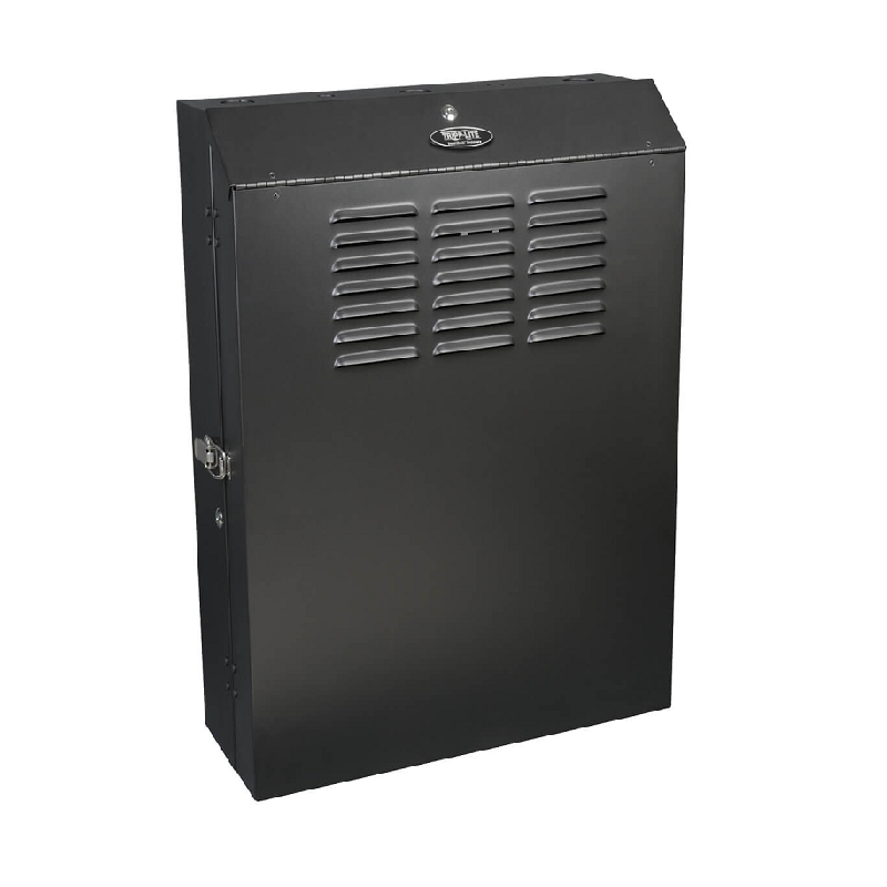 Tripp Lite SRWF5U36 SmartRack 5U Low-Profile Vertical-Mount Server-Depth Wall-Mount Rack Enclosure Cabinet