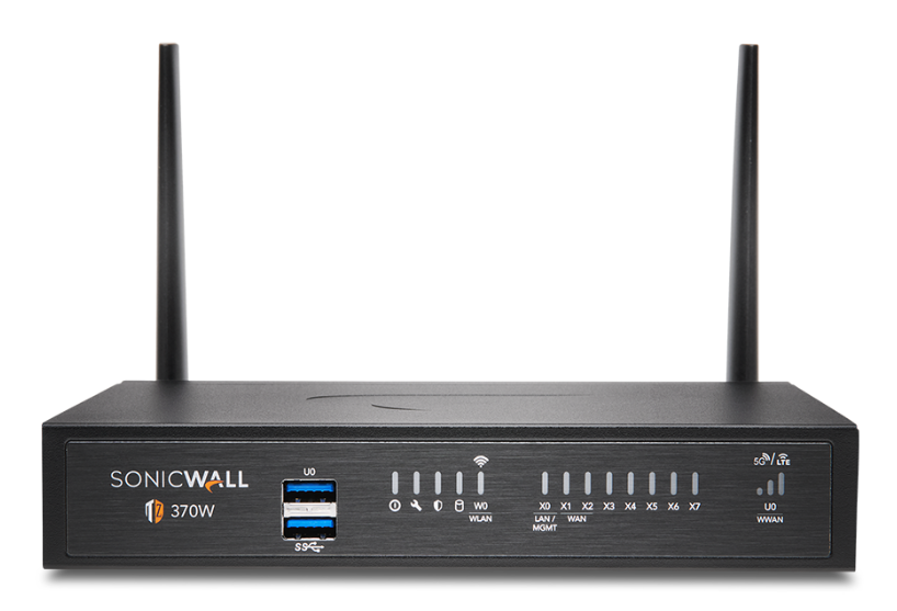 SonicWall 02-SSC-6830 TZ370 Wireless-AC INTL TotalSecure - Advanced Edition with 1 Yr APSS