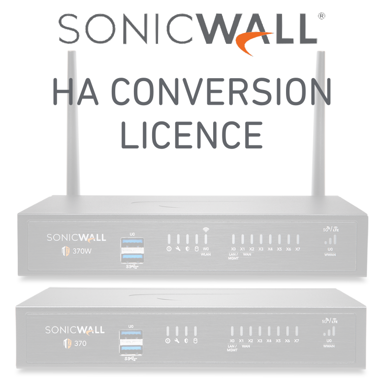 SonicWall 02-SSC-8055 - High Availability Conversion Licence to Standalone Unit