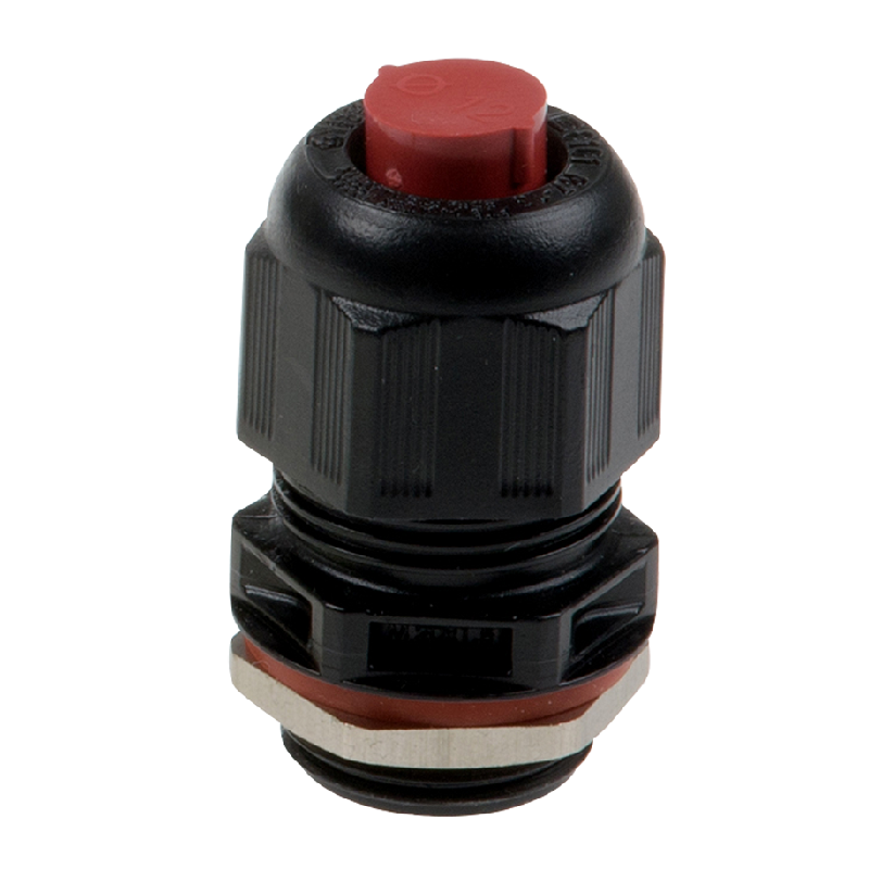 Axis 01843-001 EX E Cable Gland in Black Polyamide, for non-armored cables, 7-13mm