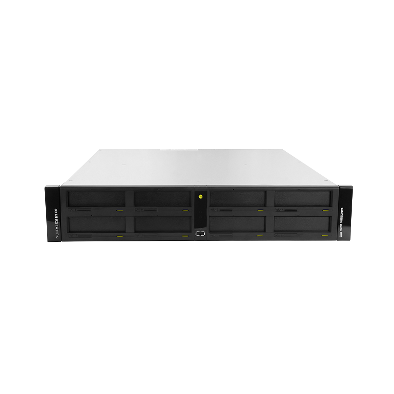 Overland-Tandberg 8945-RDX RDX QuikStation 8 RM 8-bay 2x10GbE, removable disk array, 2U RM