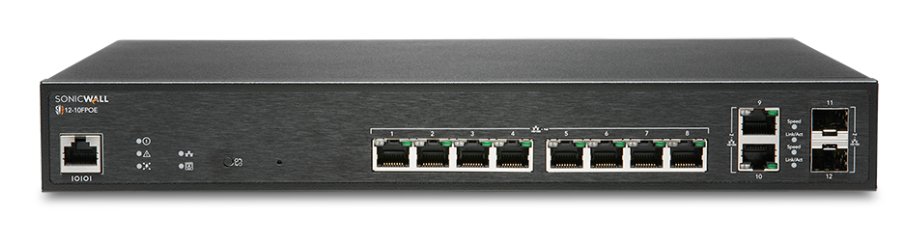 SonicWall 02-SSC-2464 SWS12-10FPOE Managed L2 Gigabit Ethernet 