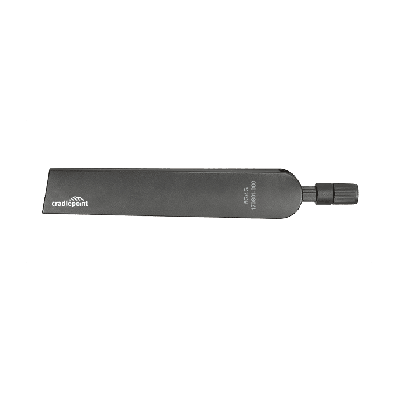 Cradlepoint 170801-000 Cellular Antenna, Charcoal, 600MHz - 6GHz, SMA, 180mm