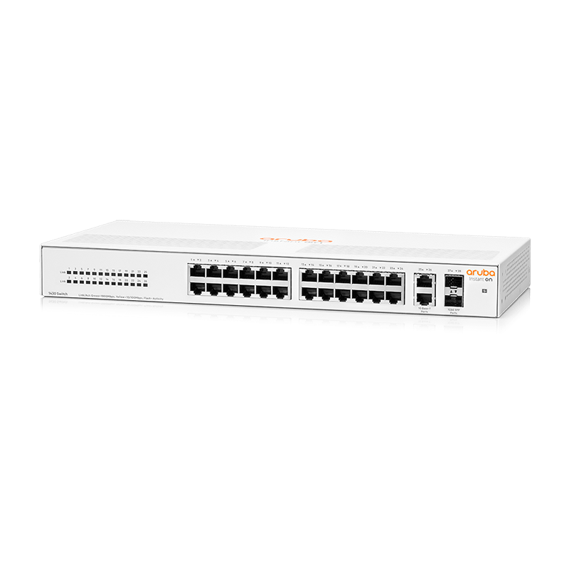 Aruba R8R50A  Instant On 1430 26G 2SFP Switch