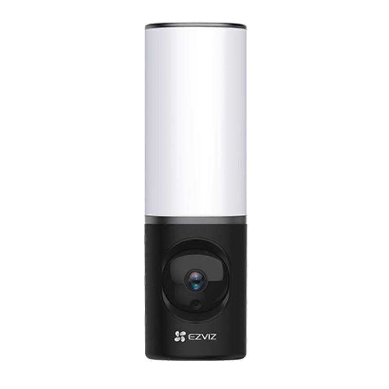 EzViz LC3 Full HD Outdoor Wall-light Smart Security Camera, Black