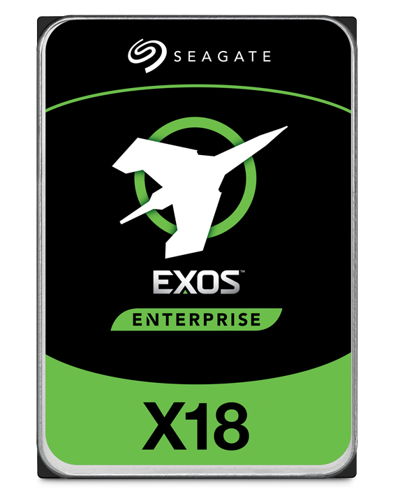 Seagate ST18000NM001J Exos X18 Hard Drive SED Model FastFormat SATA 6 Gb/s 18TB