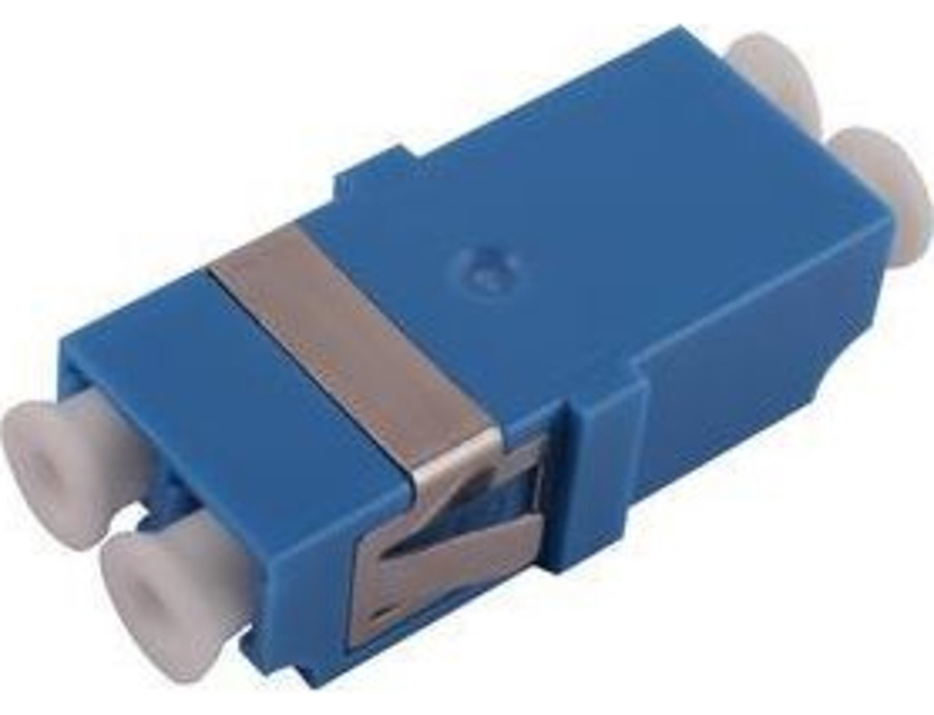 Enbeam LC Duplex Flangeless Singlemode Adaptor-Blue 6-Pack