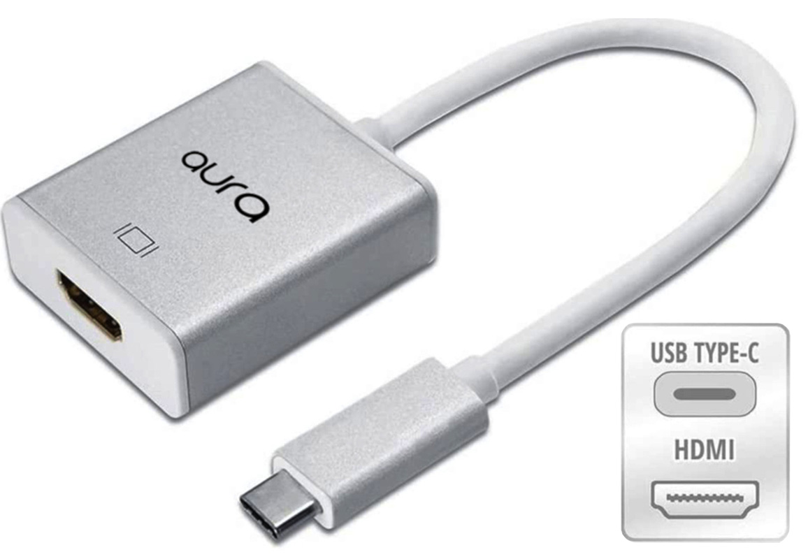 aura USB-C to HDMI Adapter 4K 30Hz 0.2Mtr