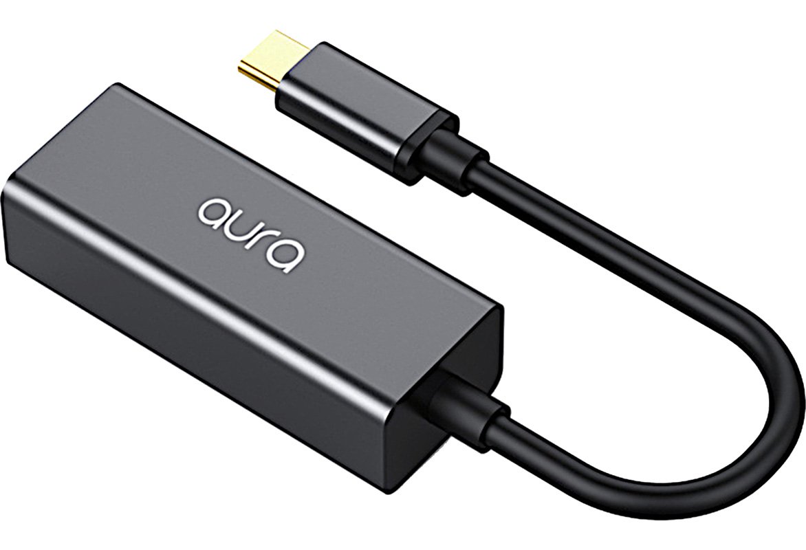 aura USB-C to RJ45 Network Adapter 0.2Mtr