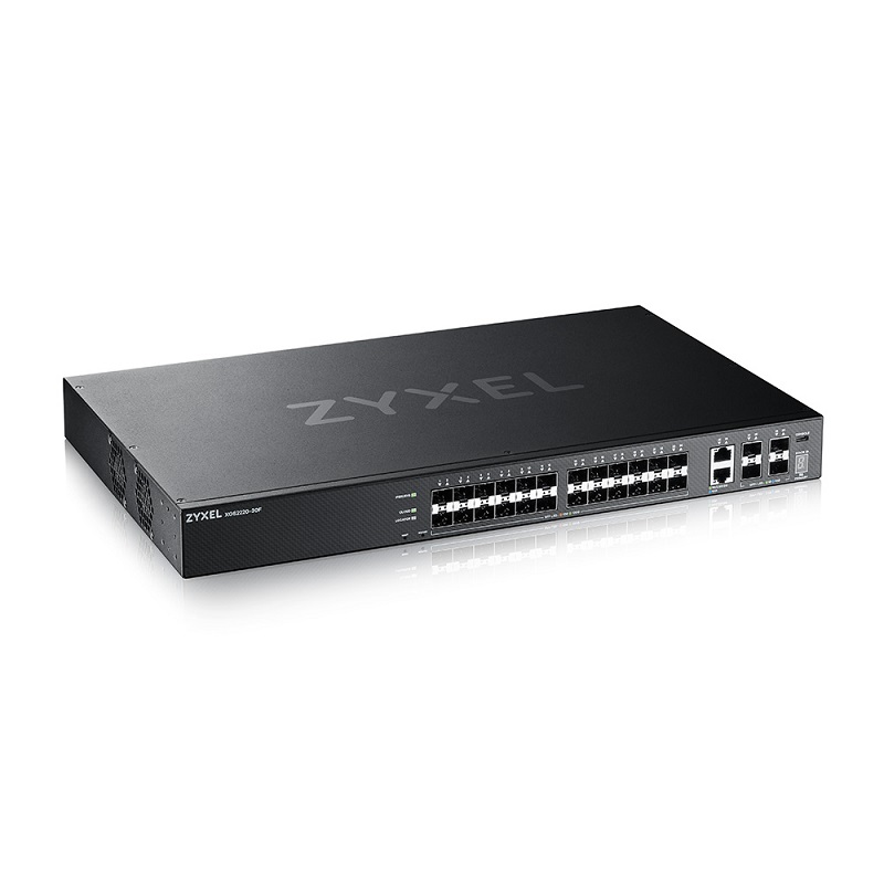 Zyxel XGS2220-30F 24-port SFP L3 Managed Switch with 6 10G Uplink 