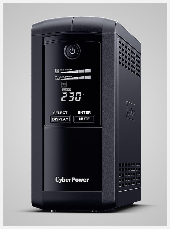 CyberPower VP700EILCD 700VA/390W Value Pro Series UPS