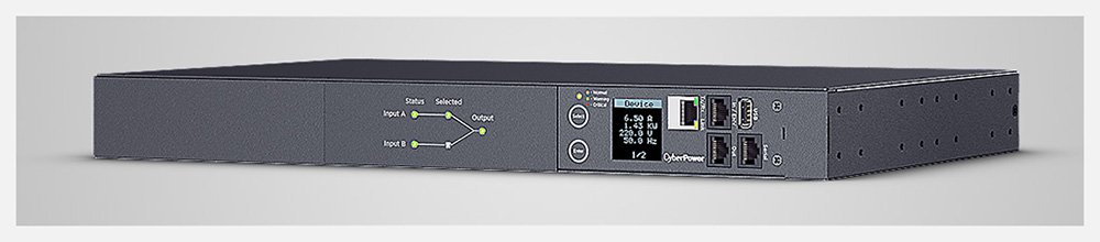 CyberPower PDU44005 16A, 8xC13, 2xC19, Single-Bank Switched ATS PDU
