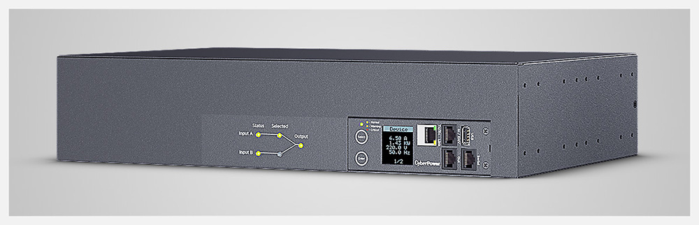 CyberPower PDU44302 32A, 16xC13, 2xC19, Single-Bank Switched ATS PDU