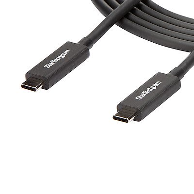StarTech TBLT3MM2MA 2m Thunderbolt 3 Cable w/ 100W Power Delivery