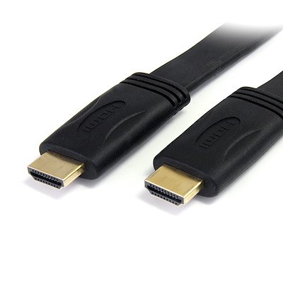 StarTech HDMIMM6FL 6ft Flat High Speed HDMI Cable w/ Ethernet M/M