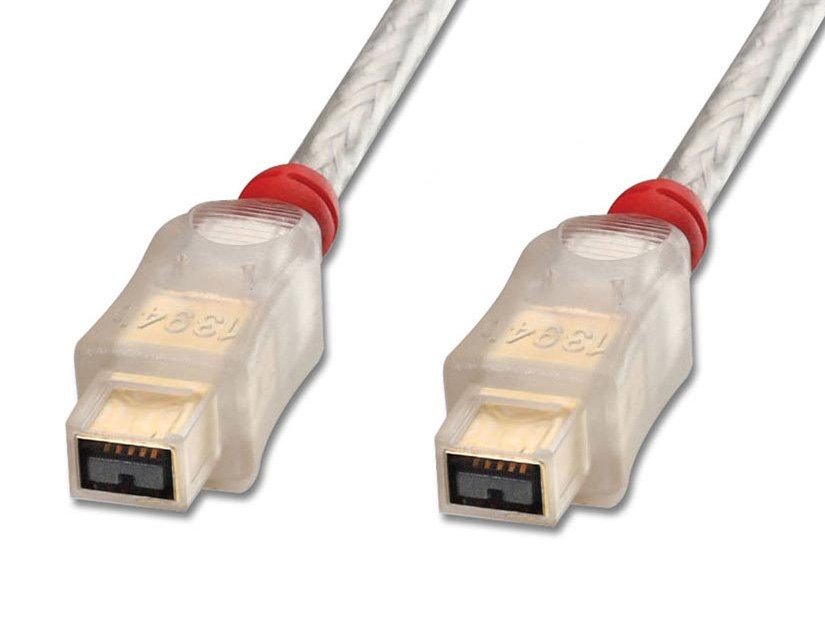 Lindy 30759 7.5m 9 Pin Beta to 9 Pin Beta FireWire 800 Cable