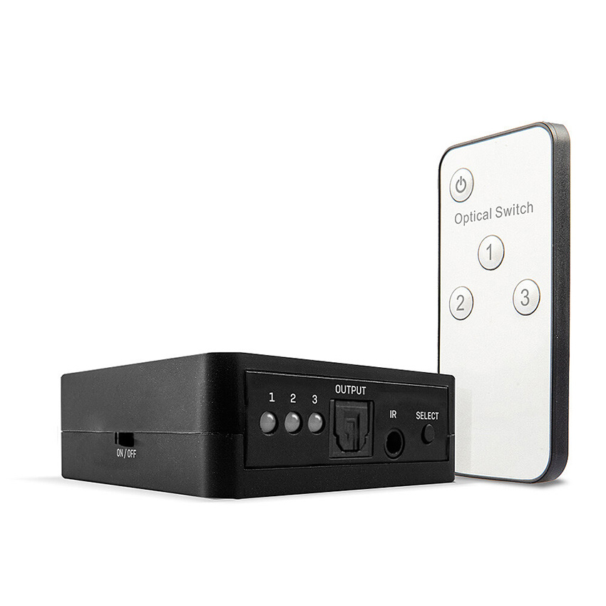 Lindy 70482 3 Port TosLink (Optical) Digital Audio Switch