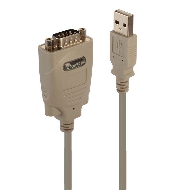 Lindy 42844 USB to Serial Adapter - 9 Way (RS-422). 1m
