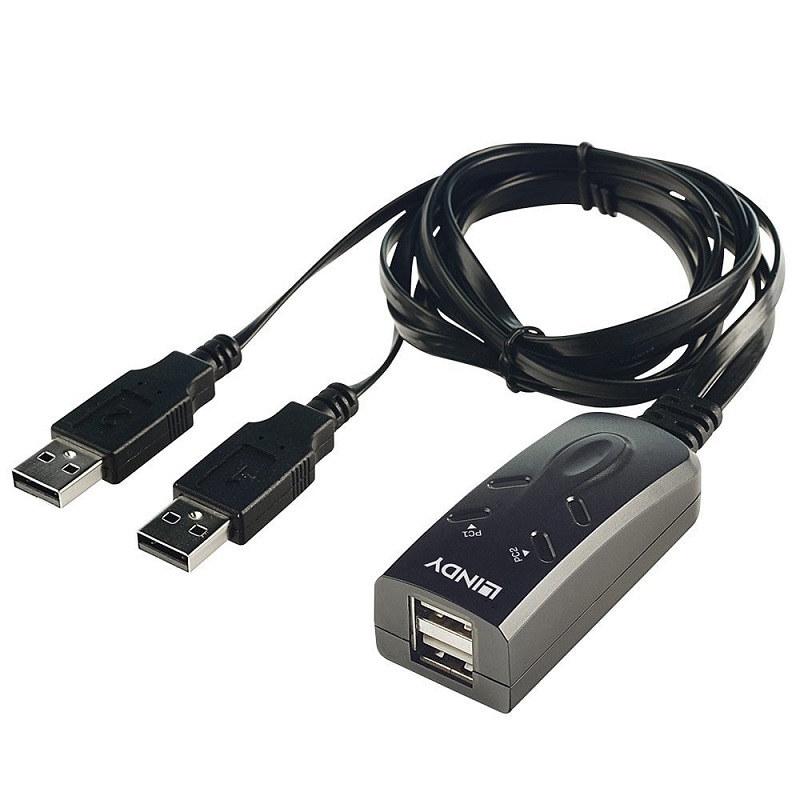 Lindy 32165 2 Port USB KM Switch