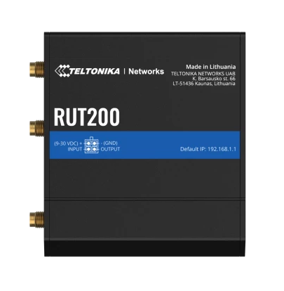Teltonika RUT200 Industrial Cellular 4G Router