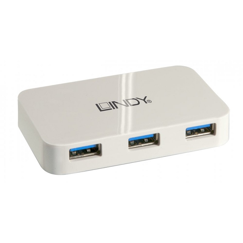 Lindy 43143 4 Port USB 3.0 Hub