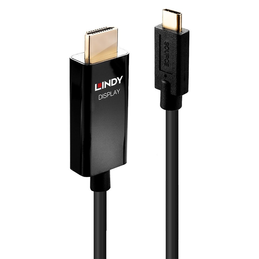 Lindy 43293 3m USB Type C to HDMI 4K60 Adapter Cable