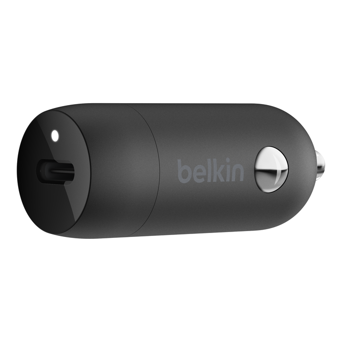 Belkin CCA004btBK BoostCharge 30W USB-C Car Charger 