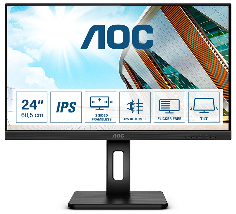 AOC P2 Q24P2Q 23.8in Quad HD LED Monitor