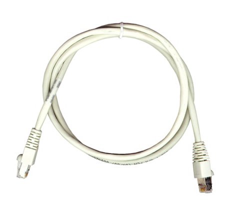 Molex Medical Grade Antimicrobial Patch Cord Cat6A Shielded, LS0H, White