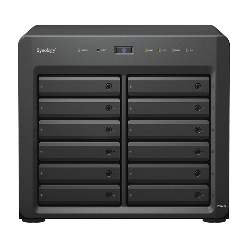 Synology DS2422+ DiskStation Tower 4GB 12 Bay NAS 