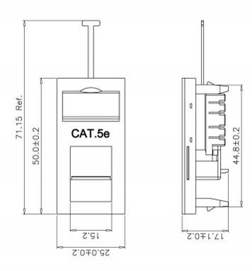CE Cat5e Module