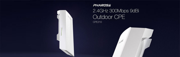 Pharos 2.4GHz 300Mbps 9dBi Outdoor CPE